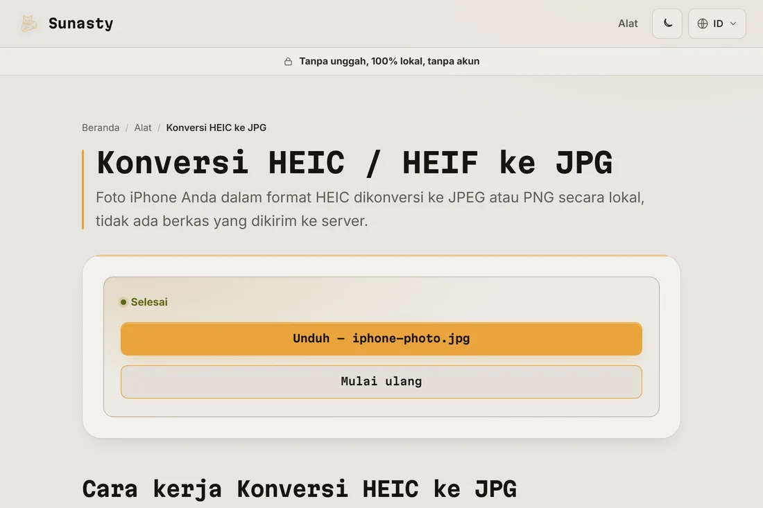 JPG hasil konversi siap diunduh